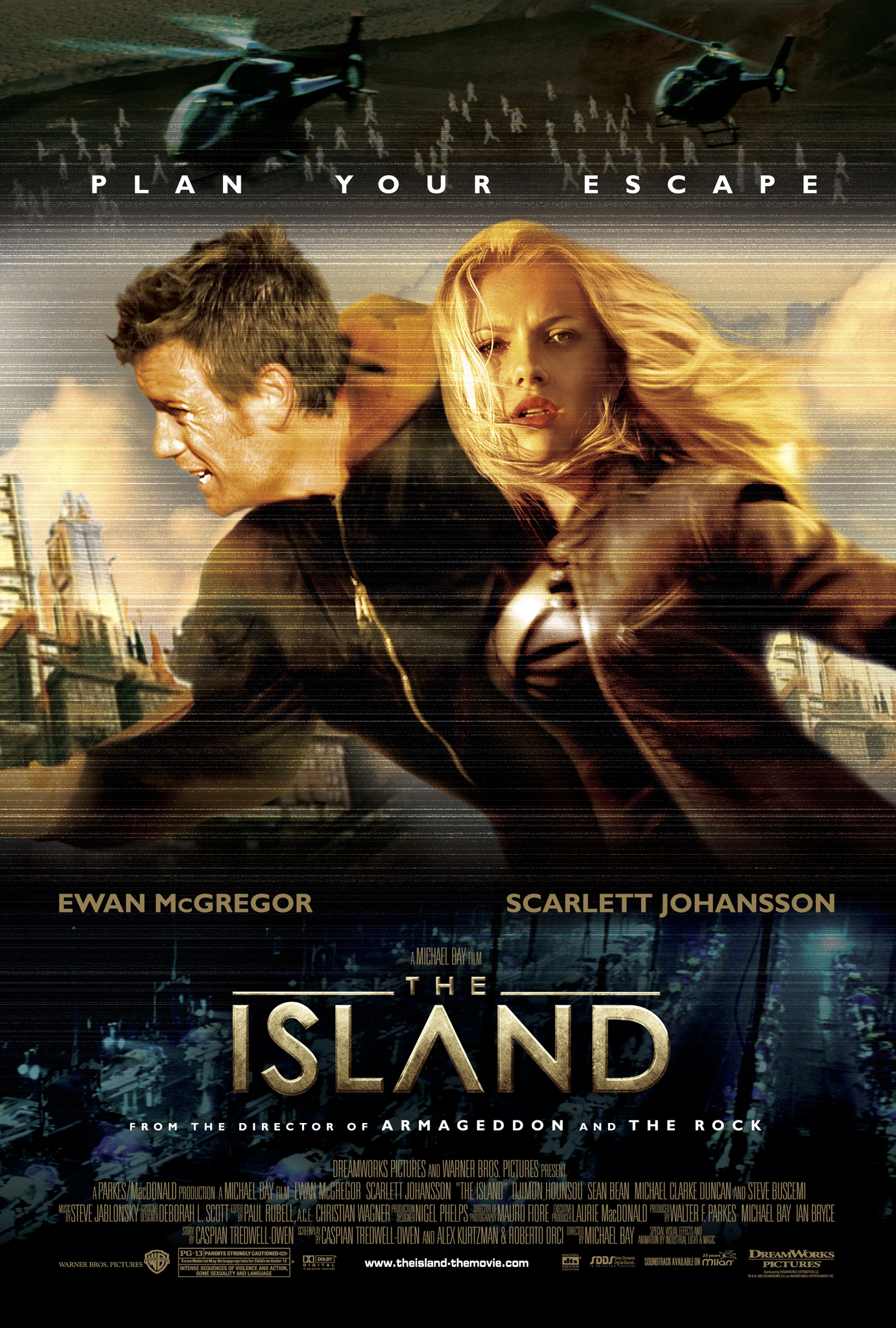 The Island 2005 English Movie